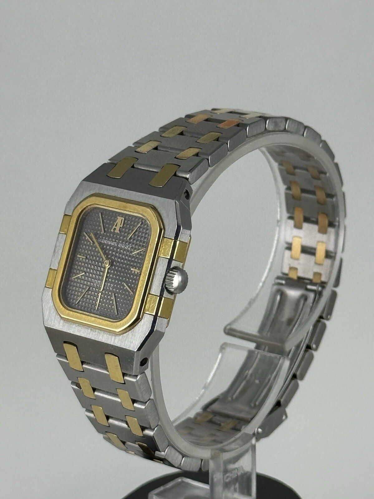 Audemars Piguet Rectangular Stahl/18K Gold